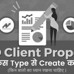 Find out how to Create search engine optimisation Client Proposal?  |  Perfect Method |  fulltutorial