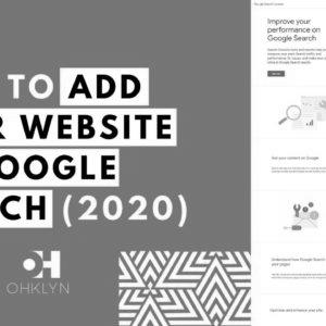 Methods to Add Website to Google Search (2020) |  WordPress Yoast web optimization + Google Search Console