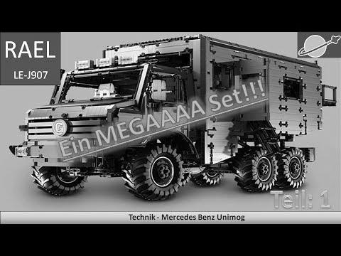 The very best clamping block know-how set in recent years 👍 |  The Unimog by RAEL LE-J907 Part 1/3