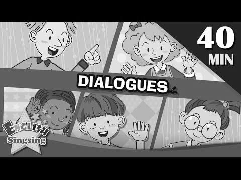 Good morning+More Youngsters Dialogues |  Be taught English for Kids |  Assortment of Straightforward Dialogue