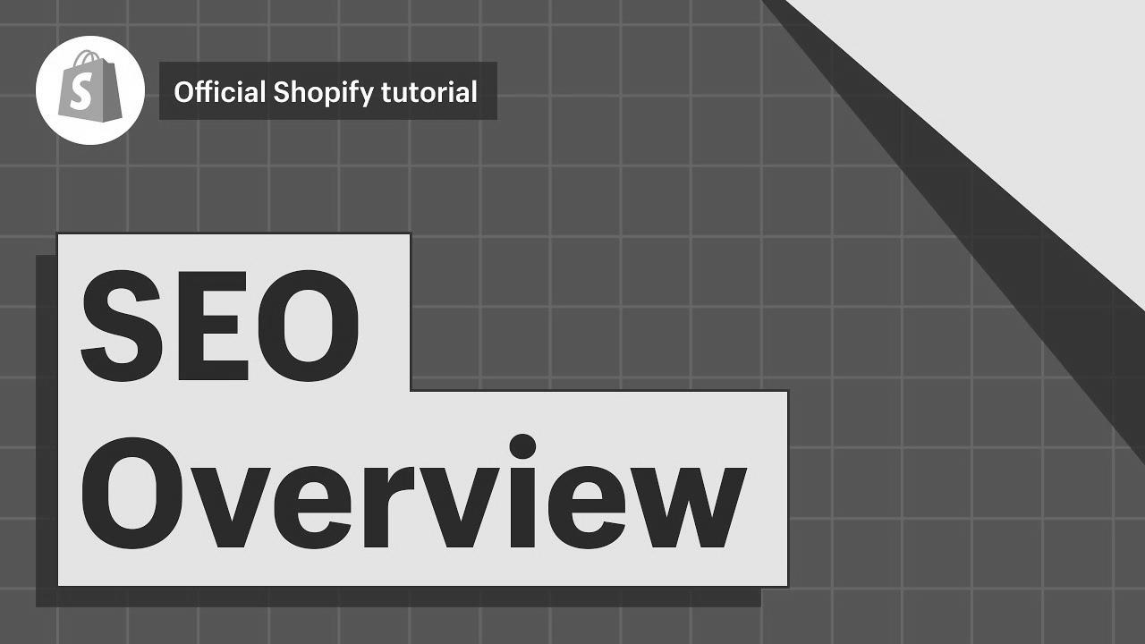 SEO Overview: Search Engine Optimization ||  Shopify Help Middle