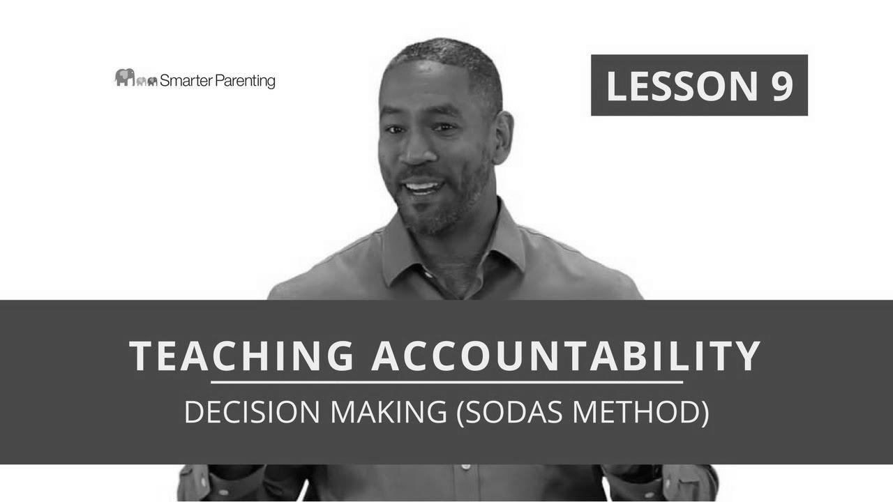 Help children make good choices |  Decision Making talent (SODAS Technique)