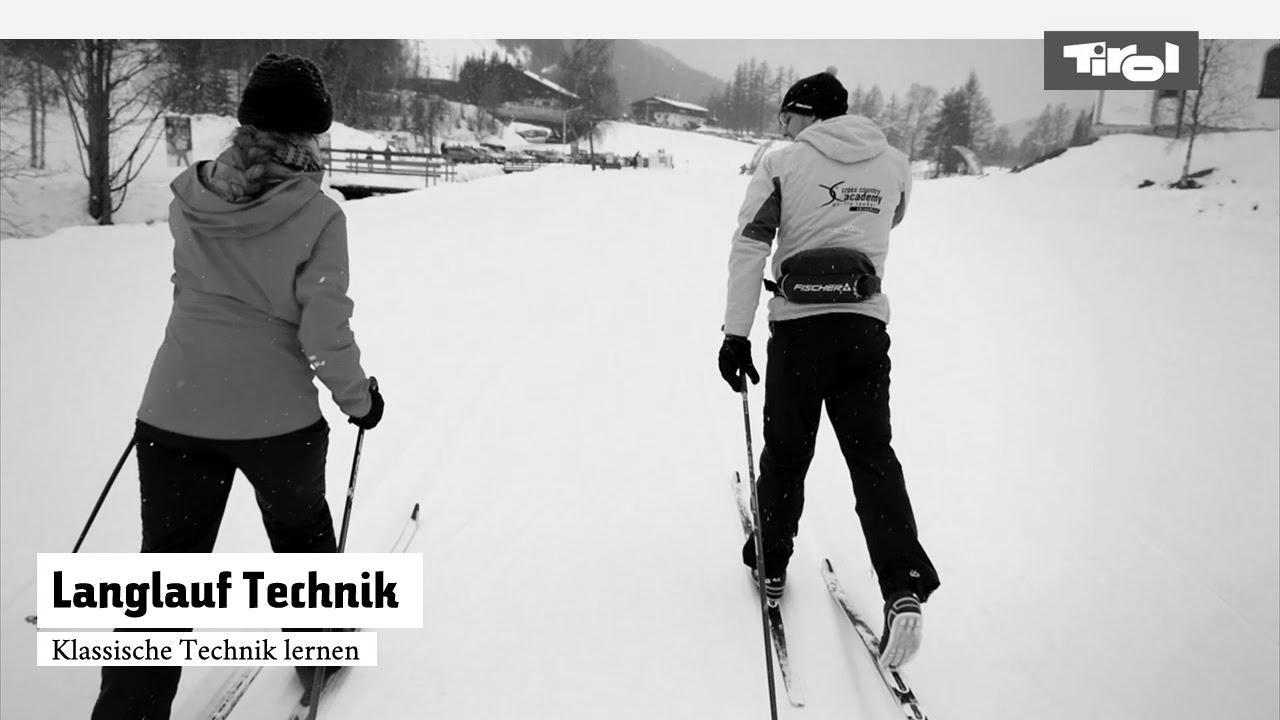 Cross-country skiing approach – learn cross-country skiing in the traditional method