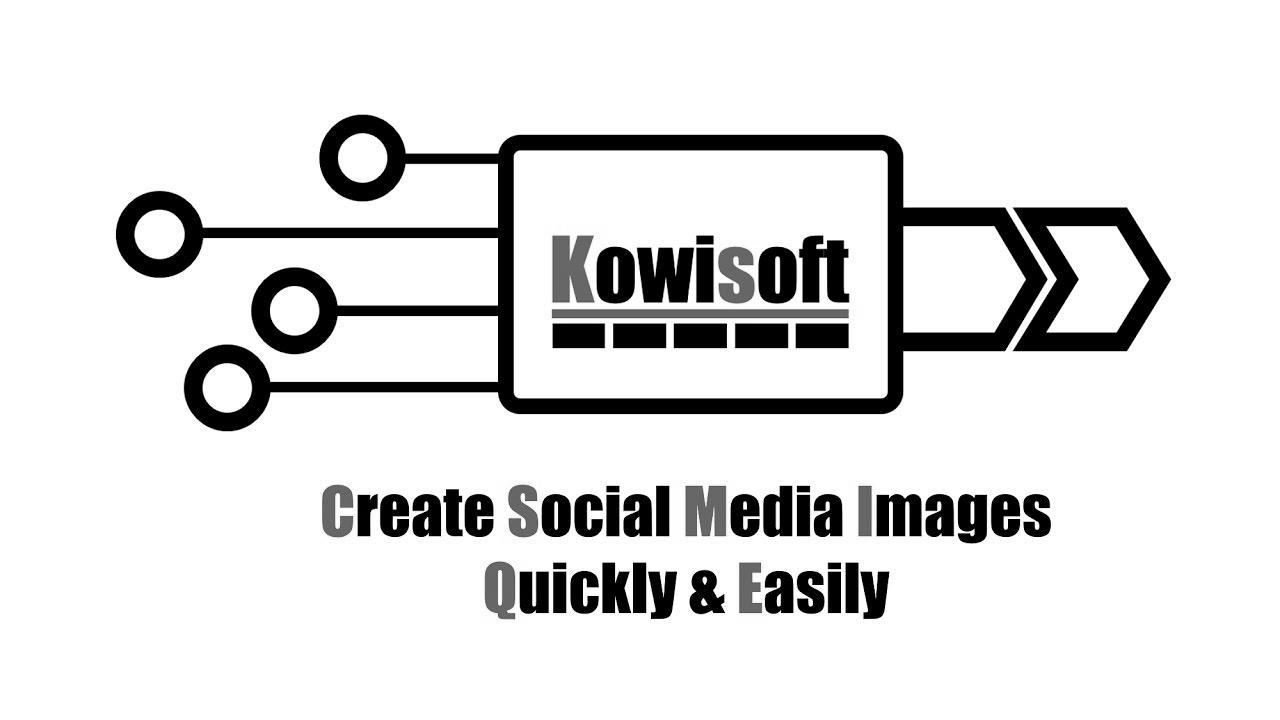 Create Social Media Photos – Rapidly and Simply – Kowisoft website positioning TV