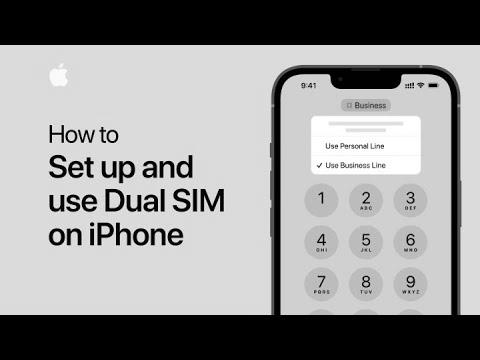 How to use Dual SIM on iPhone |  Apple support