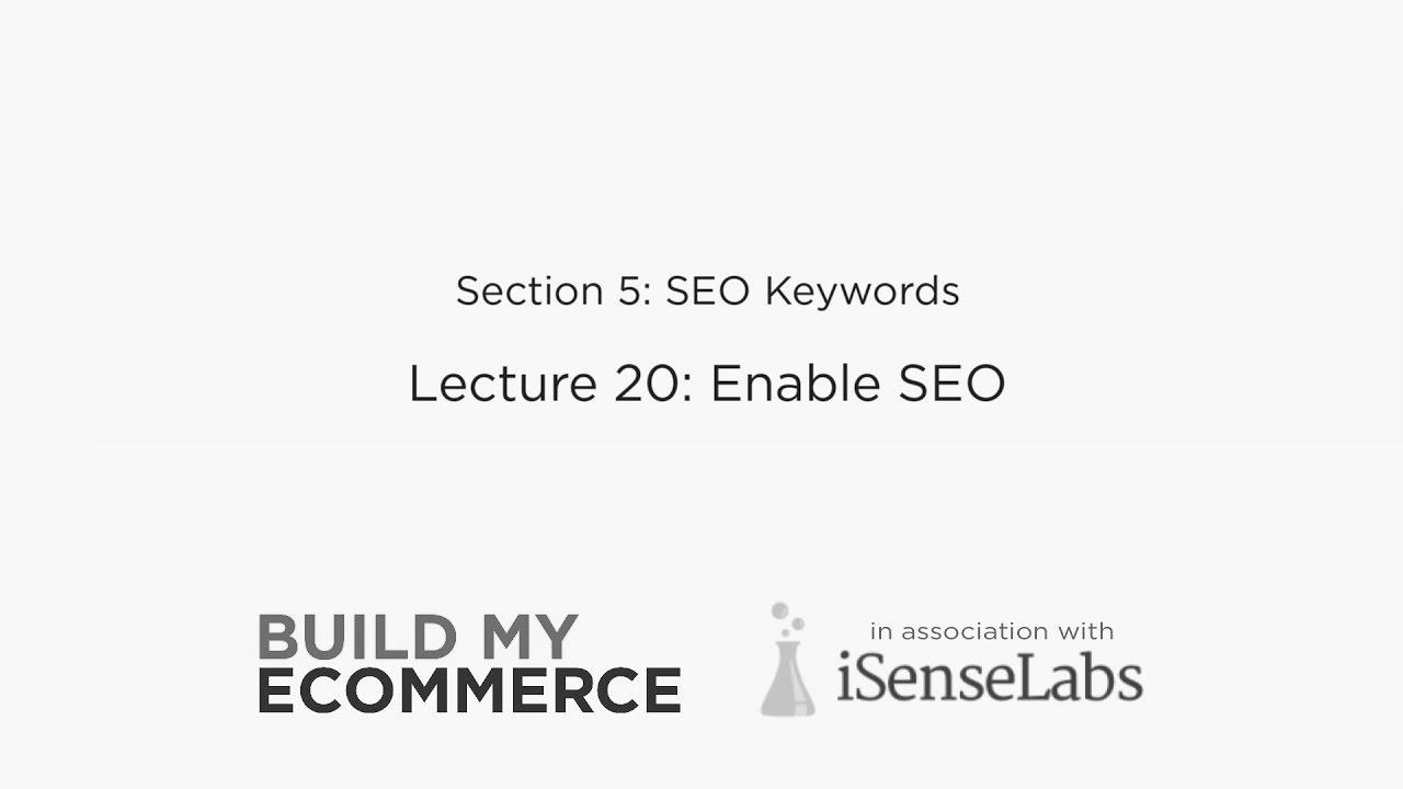 S05 search engine marketing Keywords L20 Allow search engine marketing